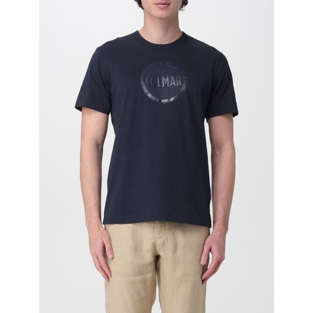 Colmar Men Cotton T-Shirt With Logo Colmar